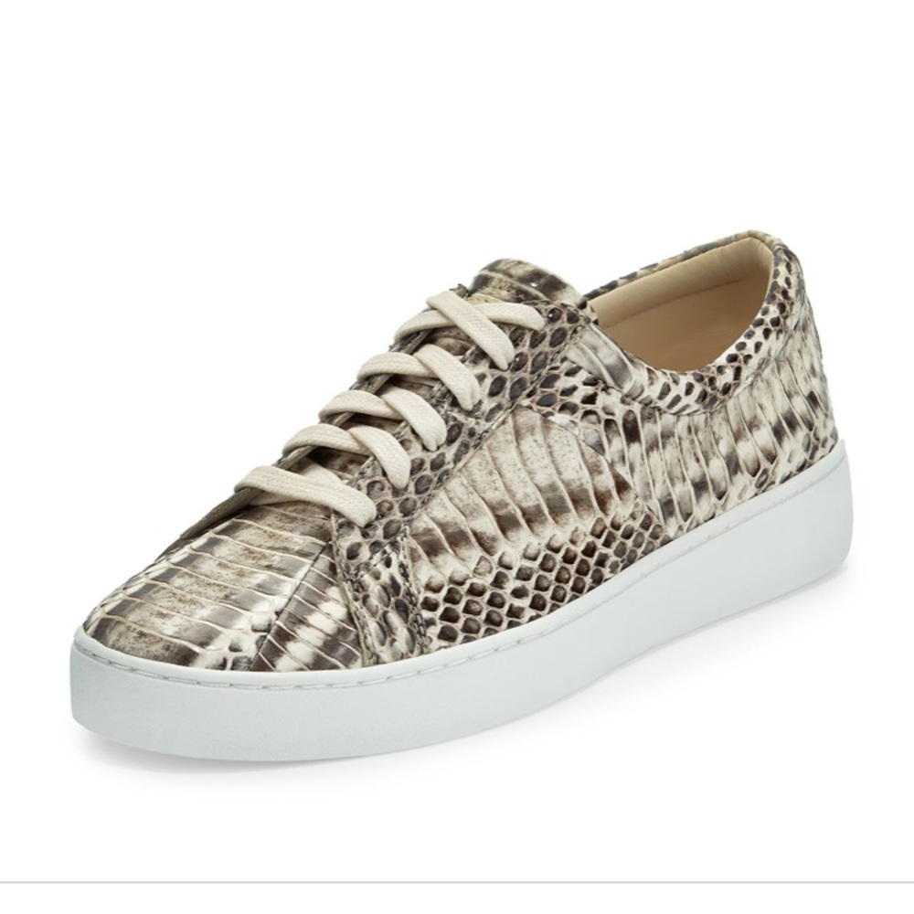 Valin runway Snake lace up sneakers